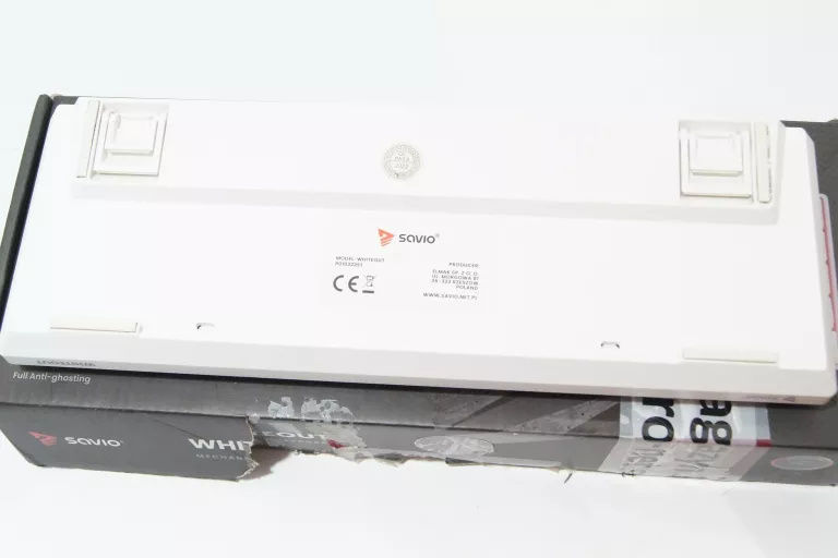 KLAWIATURA SAVIO WHITEOUT