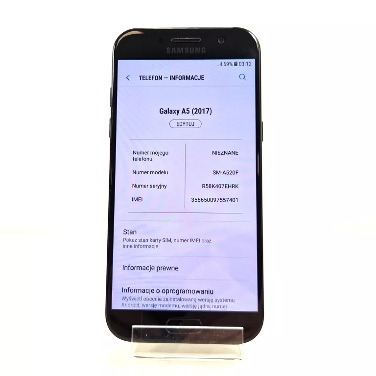 TELEFON SAMSUNG GALAXY A5 (2017) 3/32 GB