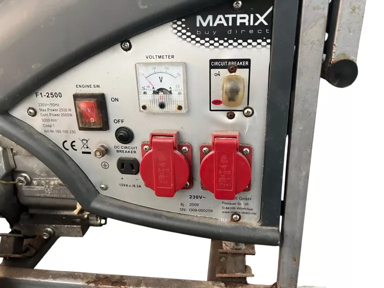 GENERATOR BENZYNOWY MATRIX F1-2500