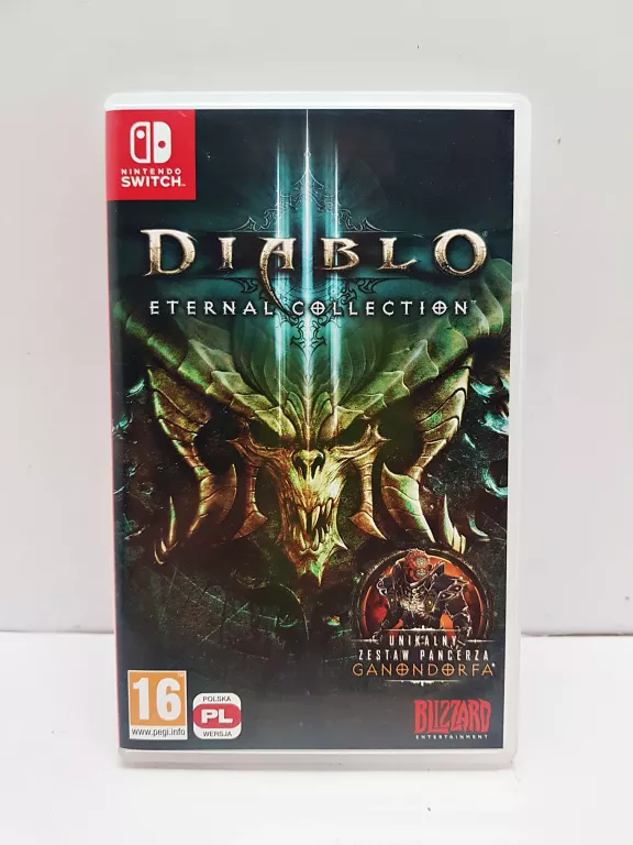 GRA NINTENDO SWITCH DIABLO 3 ETERNAL COLLECTION