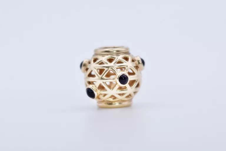 ORYGINALNY CHARMS PANDORA CONSTELLATION ONYX 750508ON 585 2,35G Z ONYKSAMI