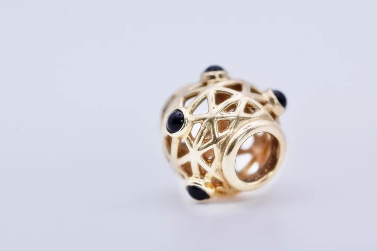 ORYGINALNY CHARMS PANDORA CONSTELLATION ONYX 750508ON 585 2,35G Z ONYKSAMI