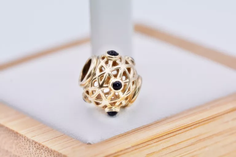 ORYGINALNY CHARMS PANDORA CONSTELLATION ONYX 750508ON 585 2,35G Z ONYKSAMI