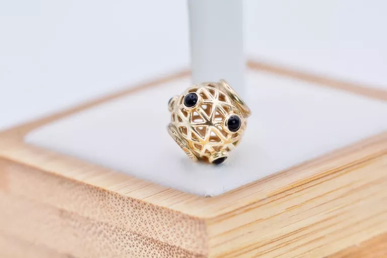 ORYGINALNY CHARMS PANDORA CONSTELLATION ONYX 750508ON 585 2,35G Z ONYKSAMI
