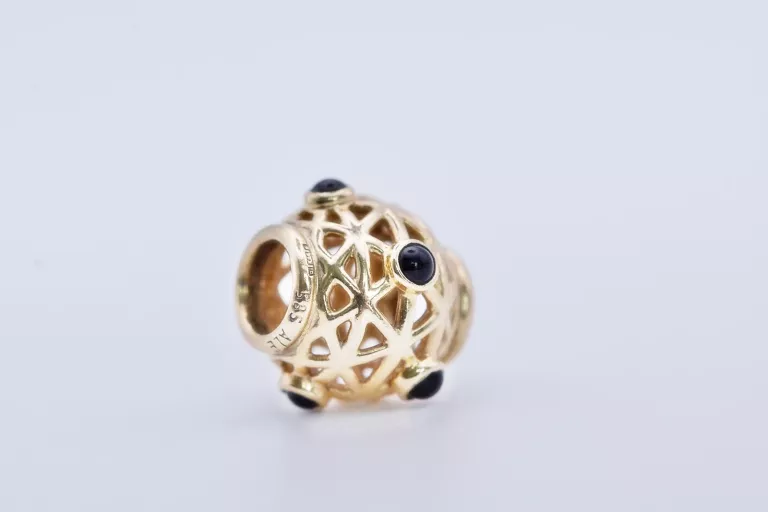 ORYGINALNY CHARMS PANDORA CONSTELLATION ONYX 750508ON 585 2,35G Z ONYKSAMI