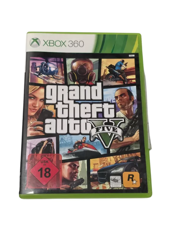 GRA XBOX 360 GTA 5 GRAND THEFT AUTO 5