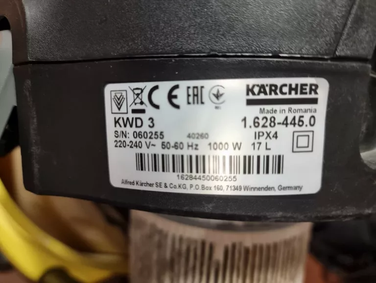 ODKURZACZ KARCHER KWD3 1.628-445