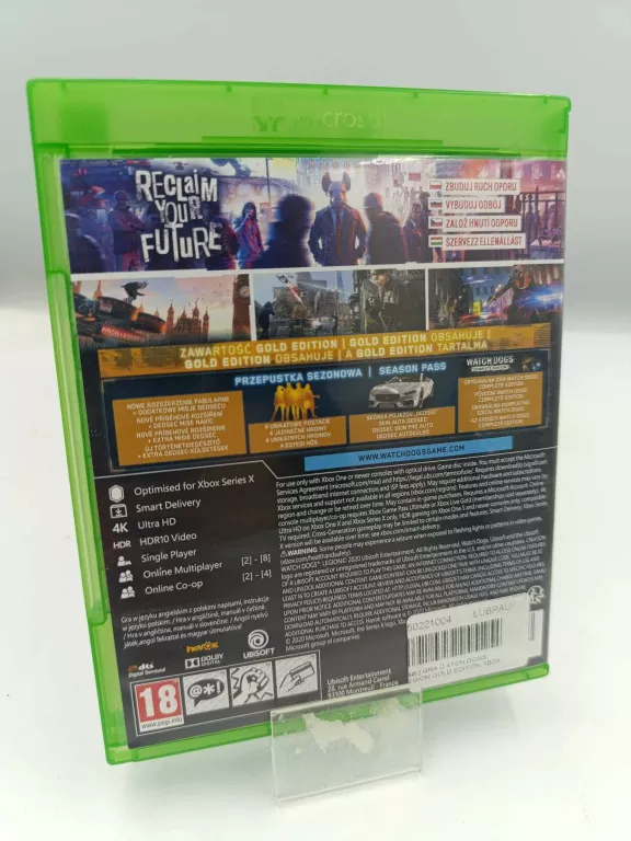 GRA WATCH DOGS: LEGION GOLD EDITION XBOX ONE