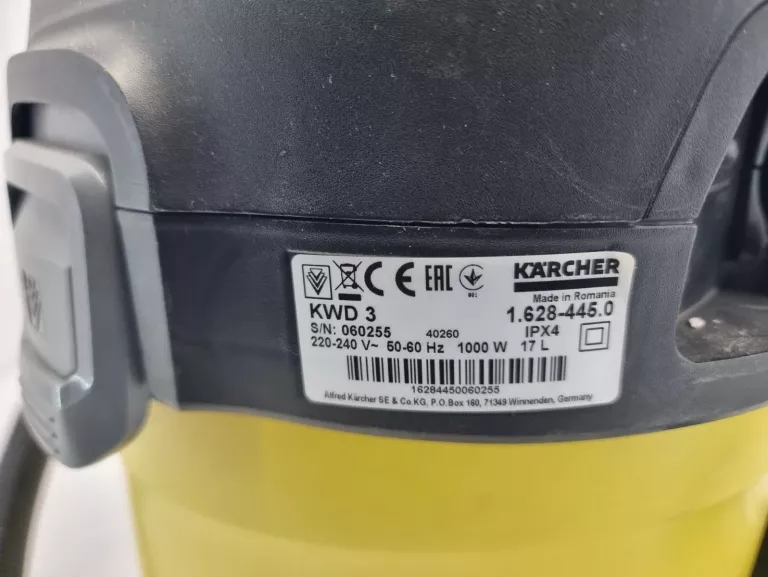 ODKURZACZ KARCHER KWD3 1.628-445