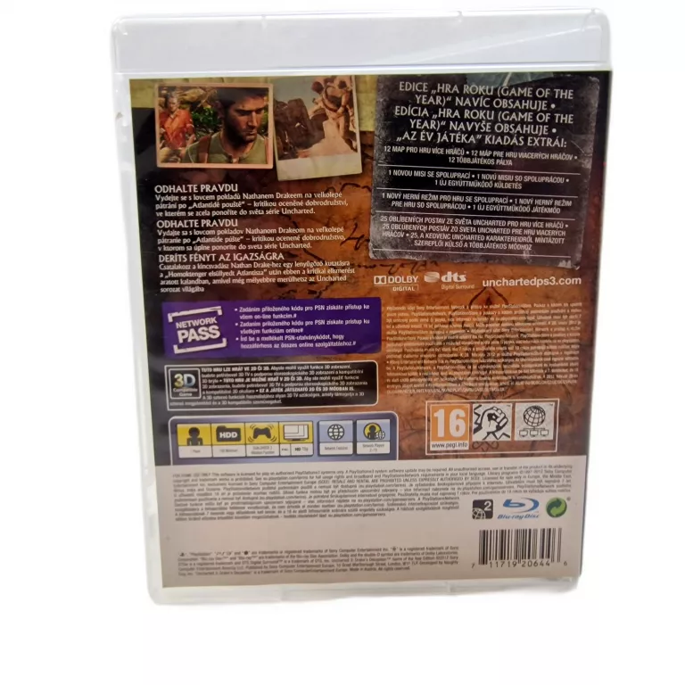 2 GRY NA PS3 UNCHARTED 3 I THE FIGHT