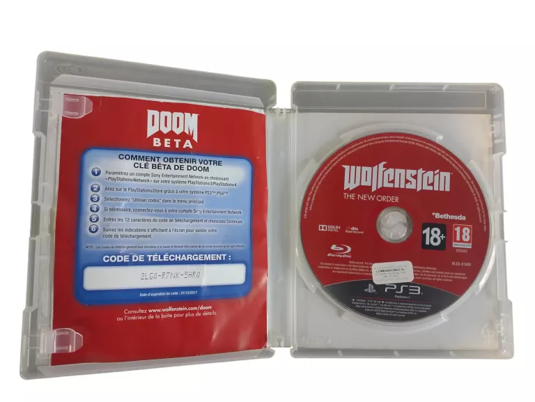 GRA PS3 WOLFENSTEIN THE NEW ORDER