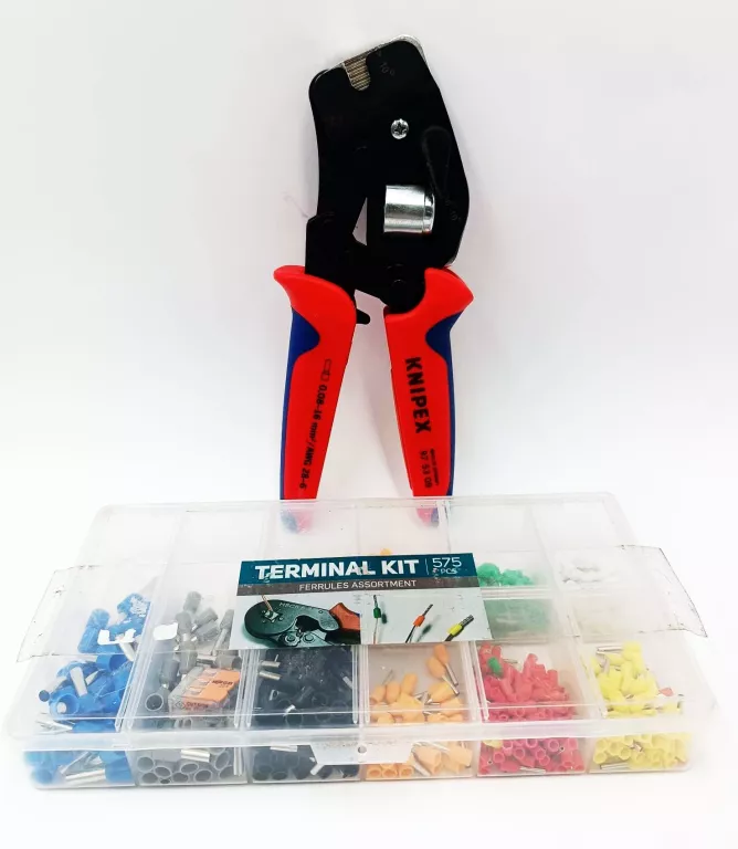 CĘGI KNIPEX 97 53 09+ TULEJKI DO KABLA