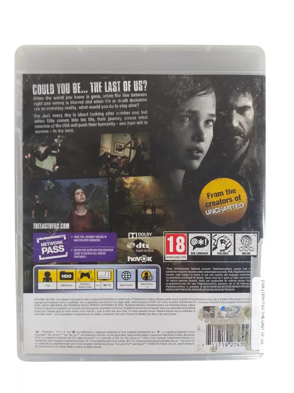 GRA PS3 THE LAST OF US
