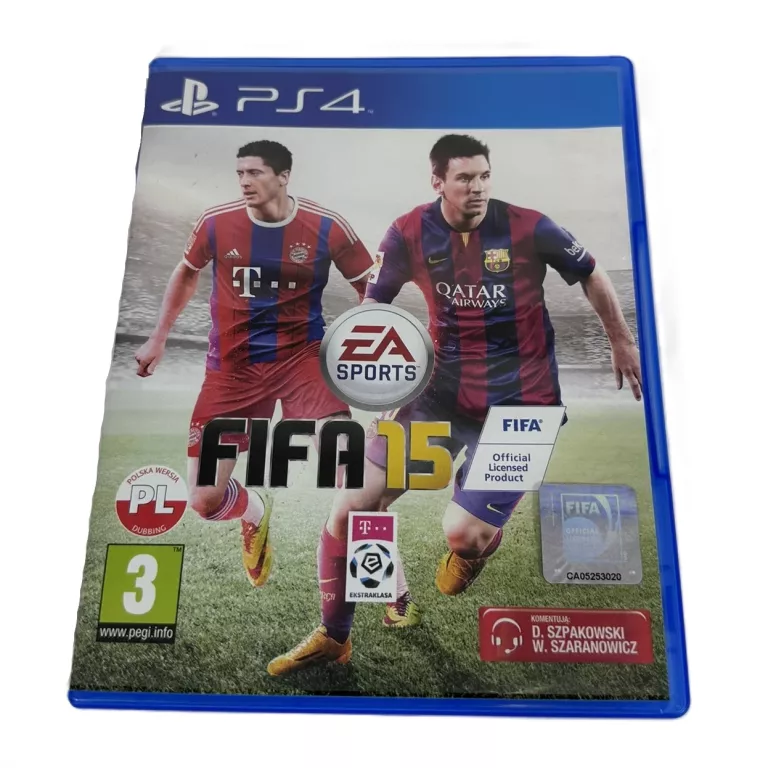 GRA SPORTOWA PIŁKARSKA FIFA 15 NA KONSOLĘ PLAYSTATION 4