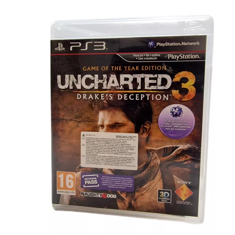 2 GRY NA PS3 UNCHARTED 3 I THE FIGHT