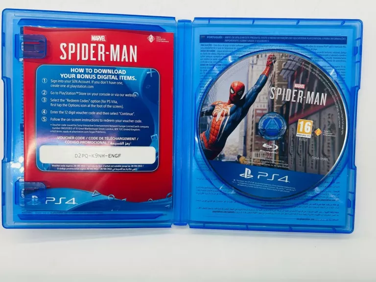 GRA NA PS 4 MARVEL'S SPIDER-MAN