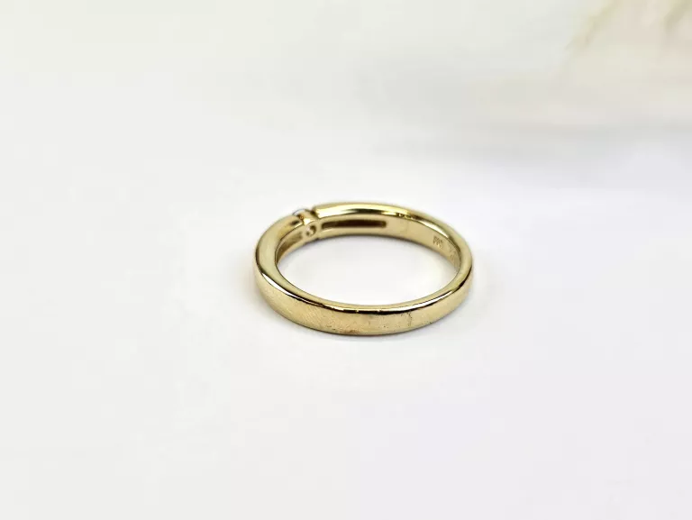 ZŁOTO PIERSCIONEK BRYLANT 0.25CT 5.38G R21