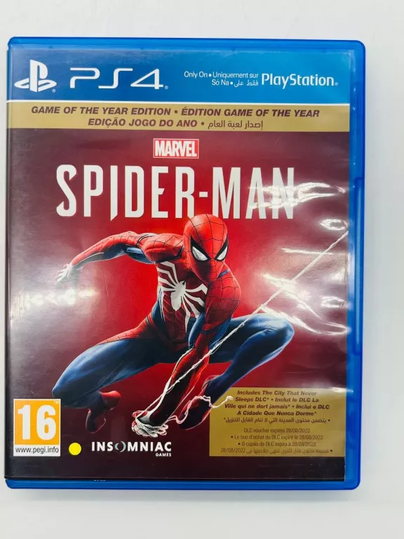 GRA NA PS 4 MARVEL'S SPIDER-MAN