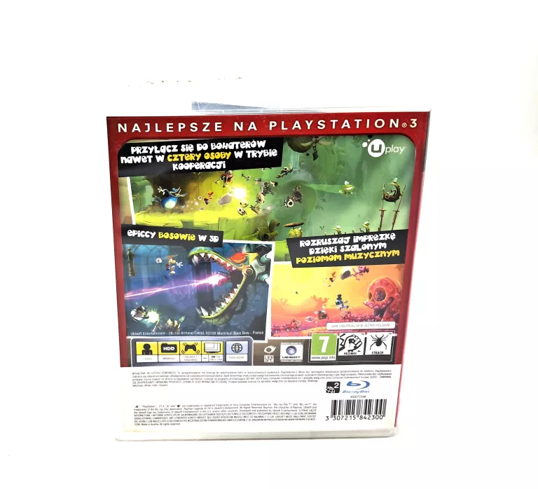 RAYMAN LEGENDS ESSENTIALS SONY PLAYSTATION 3 (PS3)