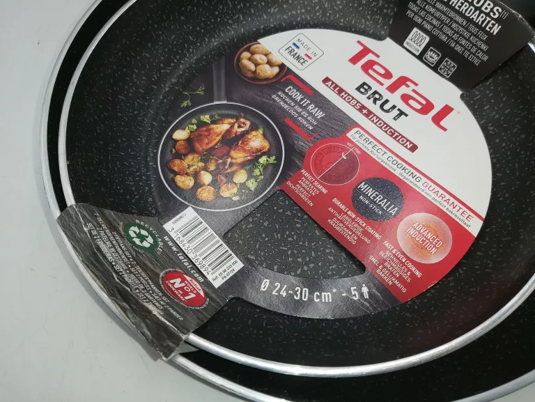 PATELNIE TEFAL BRUT 2 SZT 24 - 30 CM