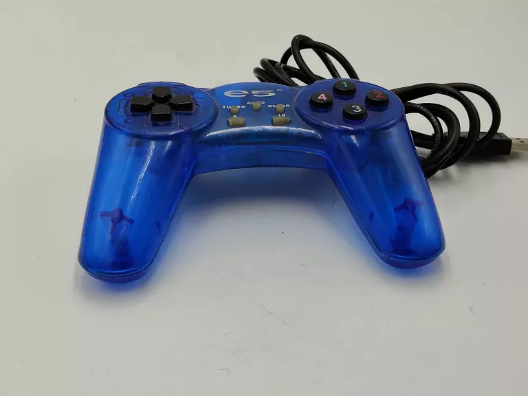 NIEORYGINALNY PAD DO PS3 E5 NIEBIESKI OPIS