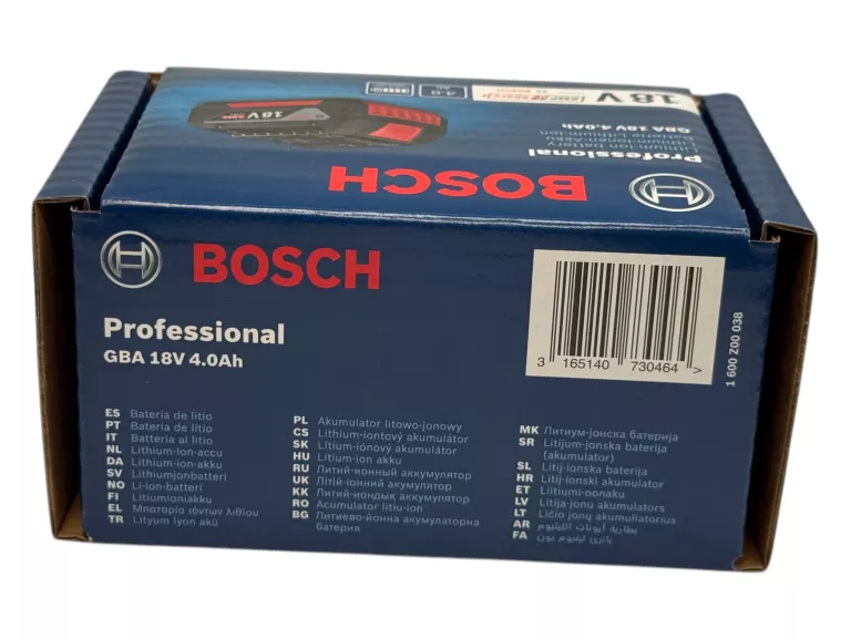 AKUMULATOR LI-ION BOSCH PROFESSIONAL GBA 18 V 4.0AH AMPSHARE