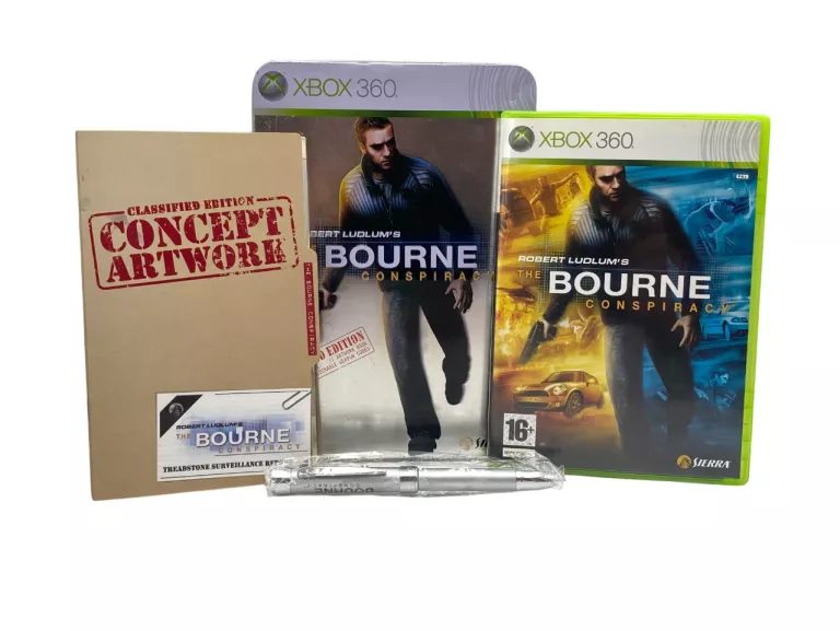 ROBERT LUDLUM'S THE BOURNE CONSPIRACY CLASSIFIED EDITION PAL XBOX 360