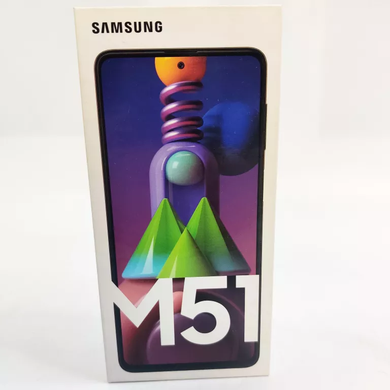 SMARTFON SAMSUNG GALAXY M51 6 GB / 128 GB 4G (LTE) BIAŁY