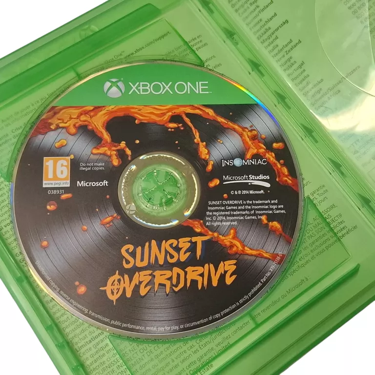 GRA XBOX ONE SUNSET OVERDRIVE