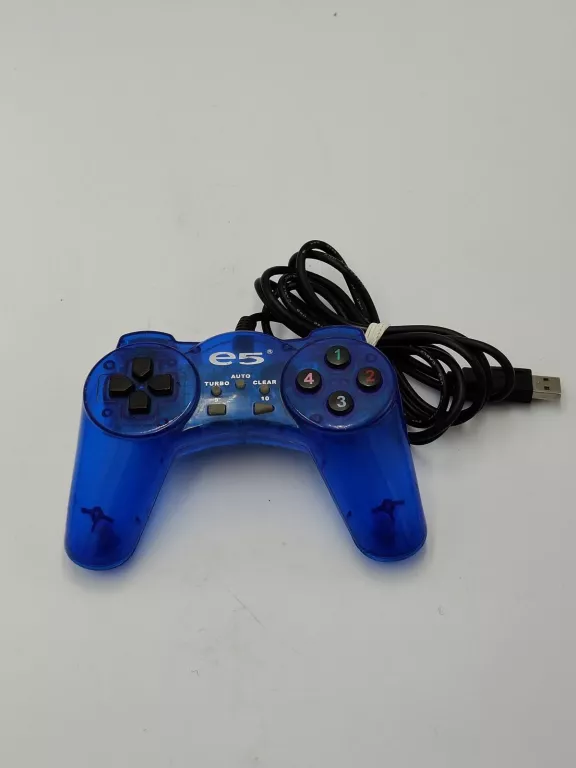 NIEORYGINALNY PAD DO PS3 E5 NIEBIESKI OPIS