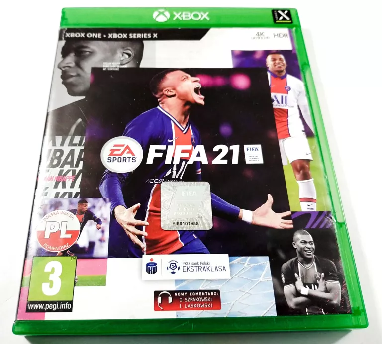 GRA FIFA 21 PL (XBOX ONE & SERIES X) XBOX MICROSOFT XBOX SERIES X / S