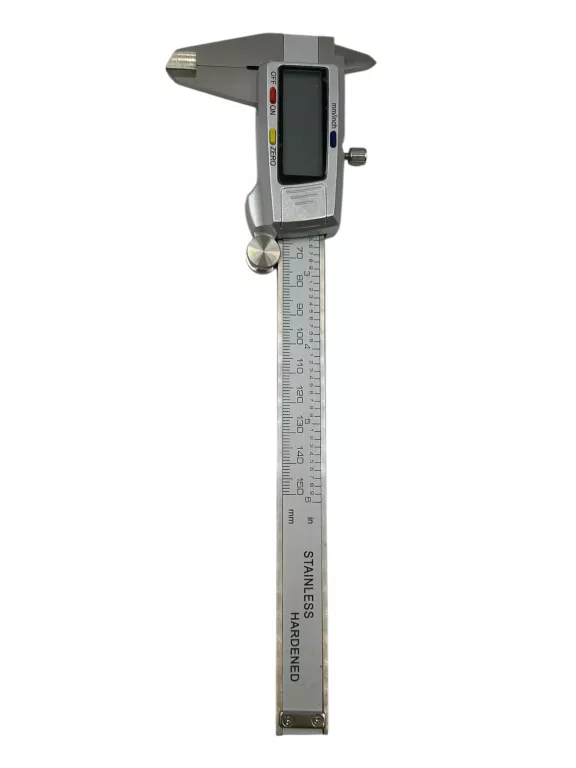 SUWMIARKA ELEKTRONICZNA DWUSZCZĘKOWA METALOWA STAINLESS HARDENED 150 MM
