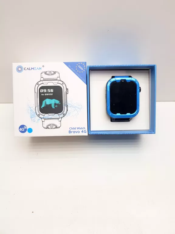 SMARTWATCH DLA DZIECI CALMEAN CHILD WATCH BRAVO 4G, NIEBIESKI