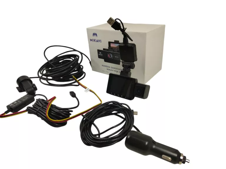REJESTRATOR JAZDY MIKAVI PQ6 3CH GPS 4K