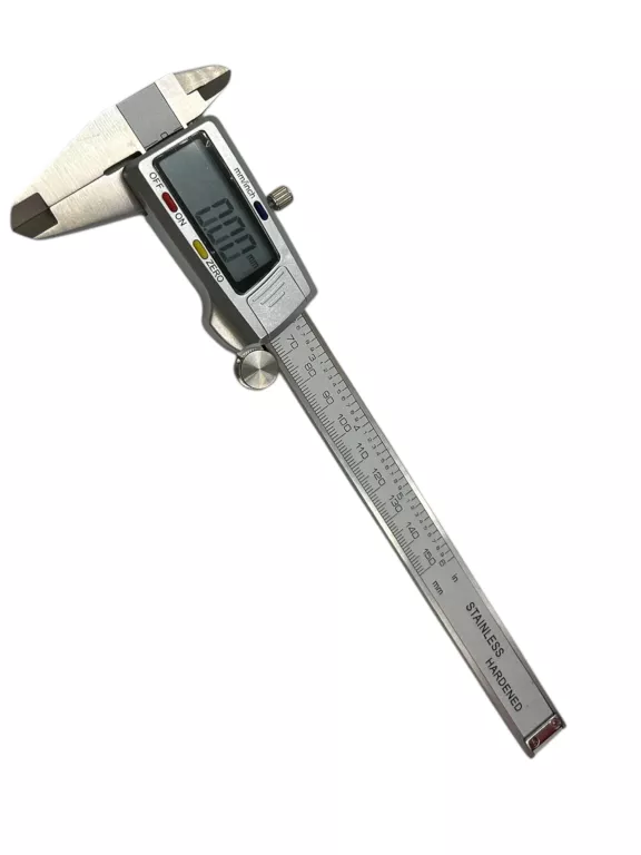 SUWMIARKA ELEKTRONICZNA DWUSZCZĘKOWA METALOWA STAINLESS HARDENED 150 MM