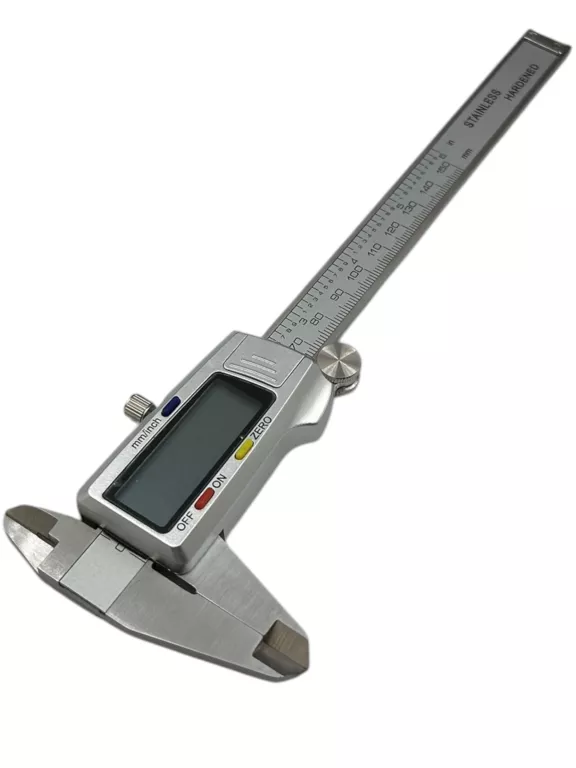 SUWMIARKA ELEKTRONICZNA DWUSZCZĘKOWA METALOWA STAINLESS HARDENED 150 MM