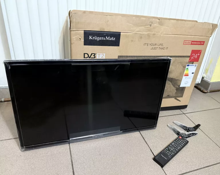 TELEWIZOR LED KRUGER&MATZ KM0224 24 CALE HD READY - KARTON / PILOT
