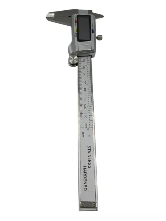 SUWMIARKA ELEKTRONICZNA DWUSZCZĘKOWA METALOWA STAINLESS HARDENED 150 MM