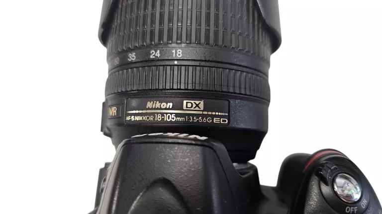 APARAT NIKON D3200 + OBIEKTYW 18-105MM + FILTR MARUMI UV 67MM