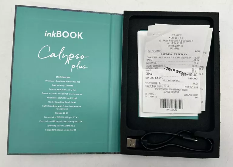 CZYTNIK E-BOOKÓW INKBOOK CALYPSO A0601