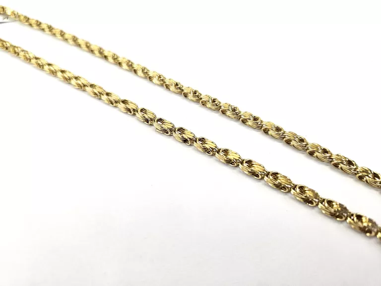 585 ZŁOTY ŁAŃCUSZEK SPLOT KRÓLEWSKI 9,55G 585 60CM