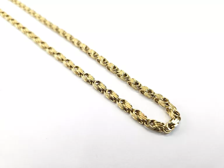 585 ZŁOTY ŁAŃCUSZEK SPLOT KRÓLEWSKI 9,55G 585 60CM