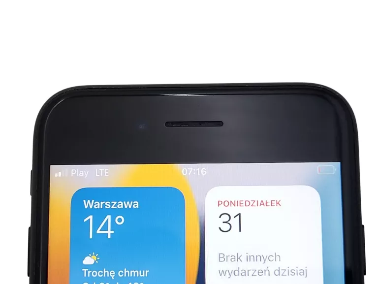SMARTFON APPLE IPHONE 7 128GB 4.7" CZARNY 91% BATERII
