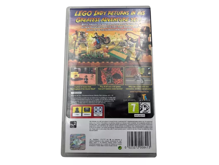 GRA NA PSP LEGO INDIANA JONES 2 THE ADVENTURE CONTINUES