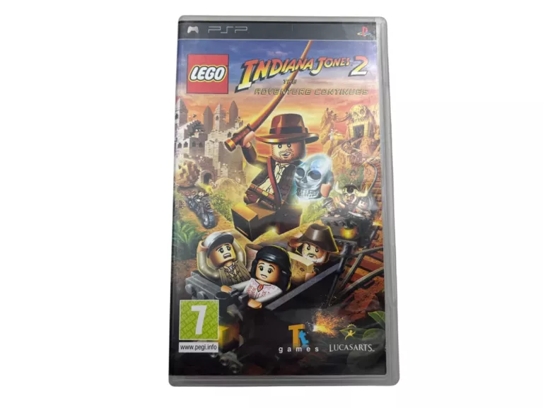 GRA NA PSP LEGO INDIANA JONES 2 THE ADVENTURE CONTINUES