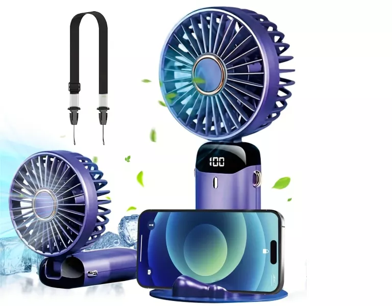 MINI WENTYLATOR FAN LED DIGITAL