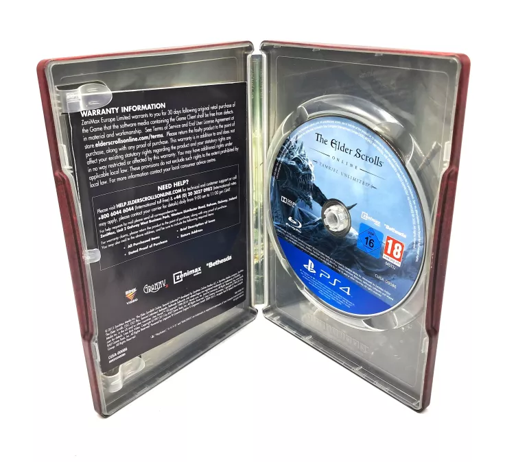 THE GILDER SCROLLS ONLINE STEELBOOK
