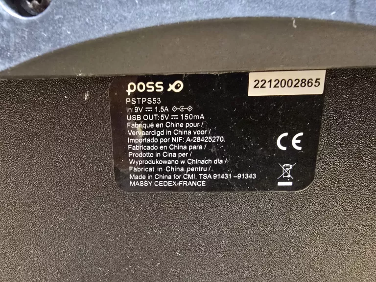 GŁOŚNIK BT POSS PSTPS53