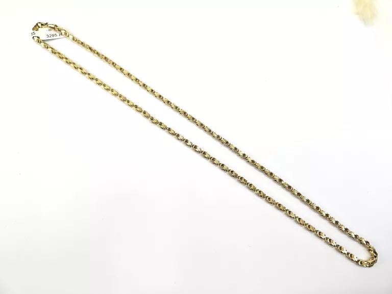 585 ZŁOTY ŁAŃCUSZEK SPLOT KRÓLEWSKI 9,55G 585 60CM