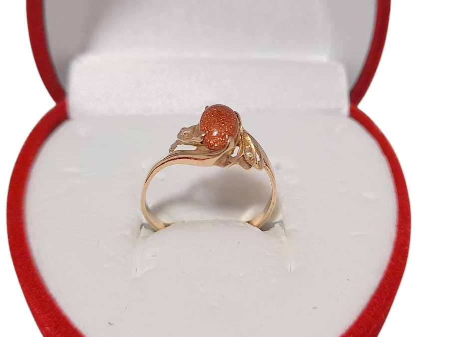 zloto-585-sliczny-pierscionek-cyrkonie-i-piasek-pustyni-rodzaj-2205-1